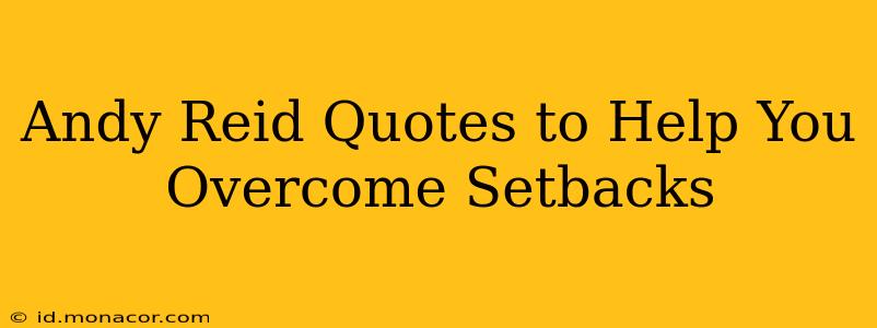 Andy Reid Quotes to Help You Overcome Setbacks