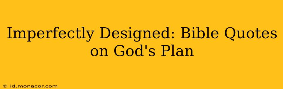 Imperfectly Designed: Bible Quotes on God's Plan